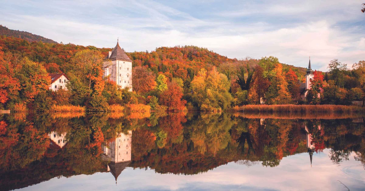 St. Jakob am Thurn im Herbst © TVB Puch